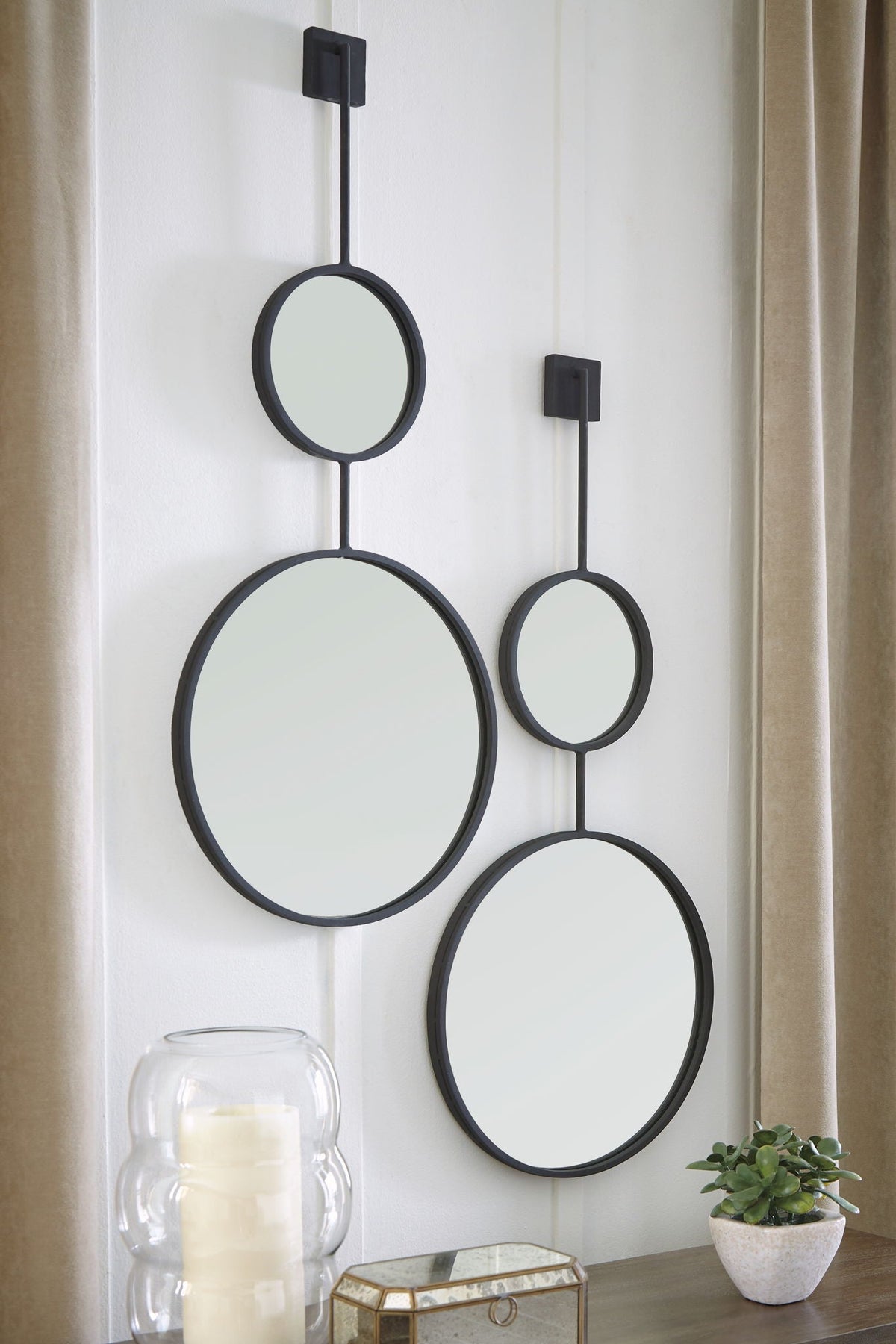 Brewer - Accent Mirror - Black