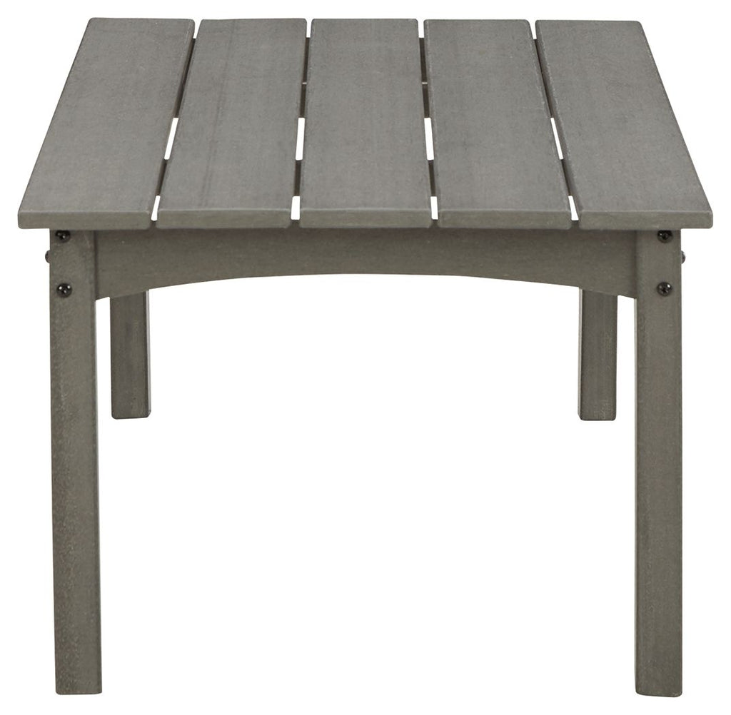 Visola - Rectangular Cocktail Table - Gray