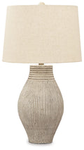 Layal - Paper Table Lamp  - Beige