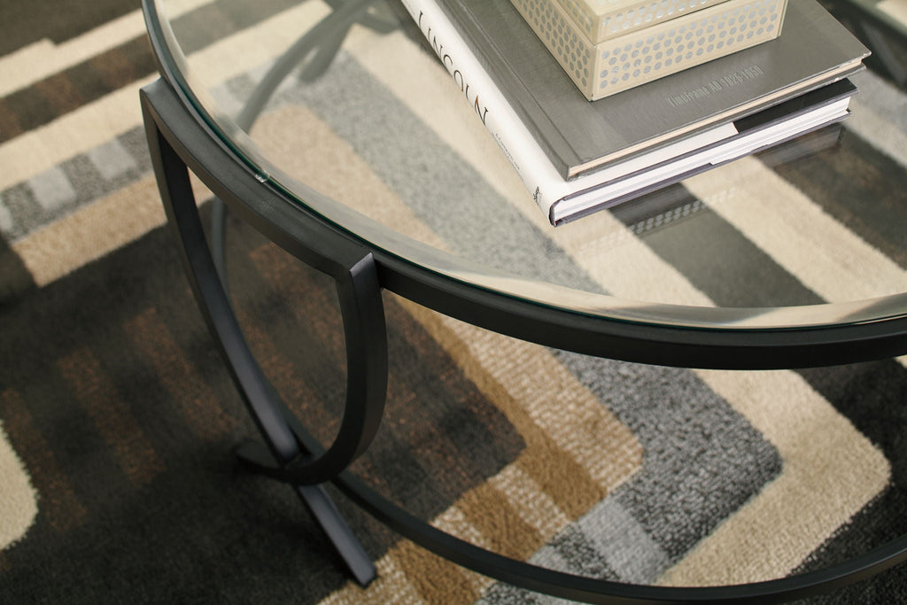 Tarrin - Occasional Table Set (Set of 3) - Black