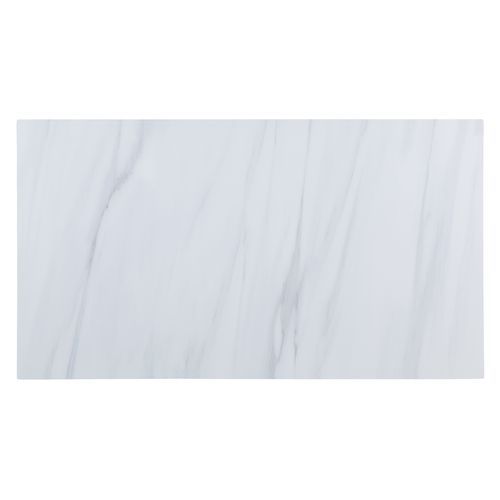 Gauri - Kitchen Island - Marble Top Top & Gray Oak