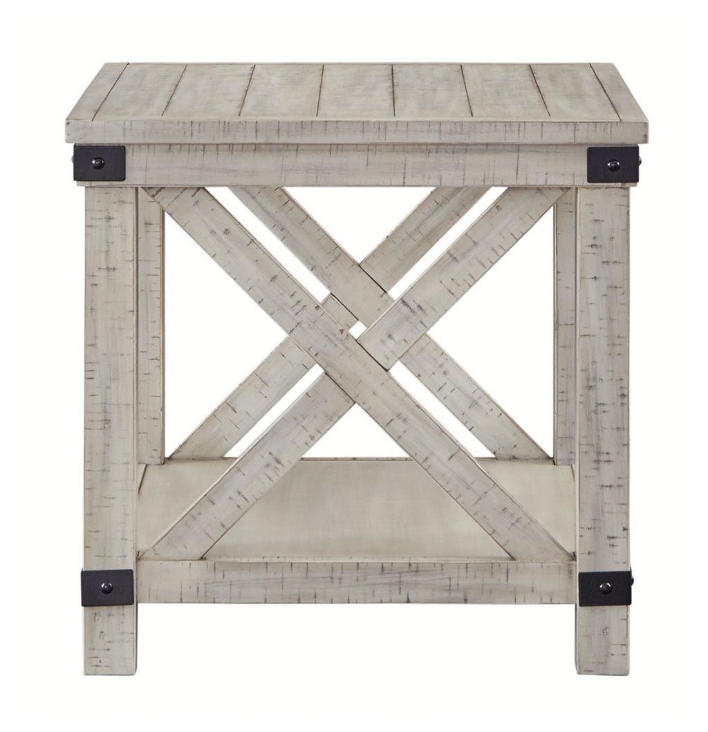 Carynhurst - Rectangular End Table - Whitewash