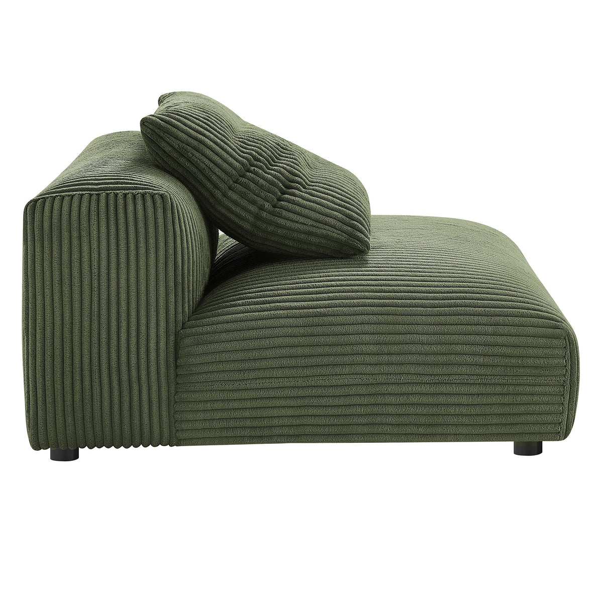 Solace 3-Piece Modular Corduroy Upholstered Sofa by Modway