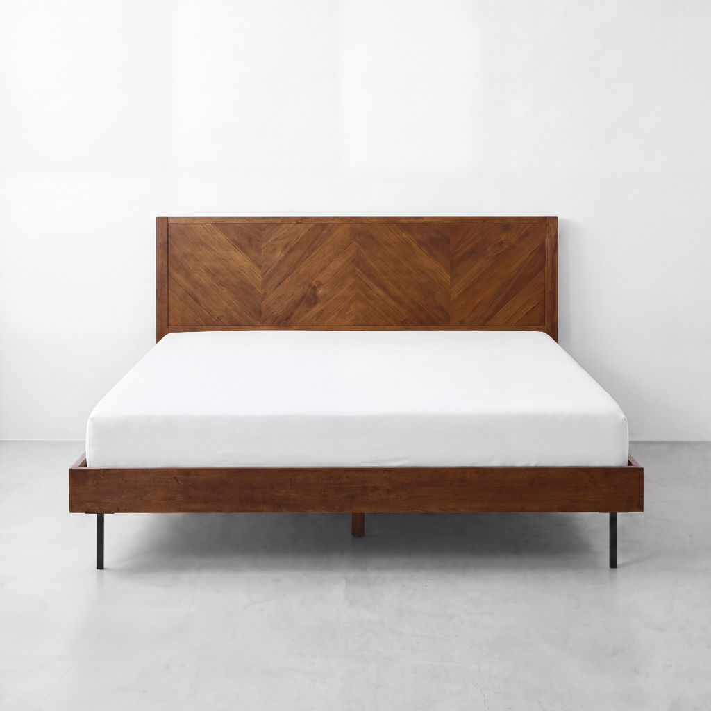 Alander Solid Wood Bed Frame
