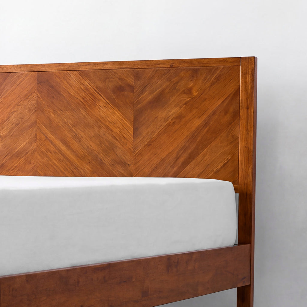 Alander Solid Wood Bed Frame