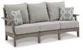 Visola - Sofa with Cushion - Gray
