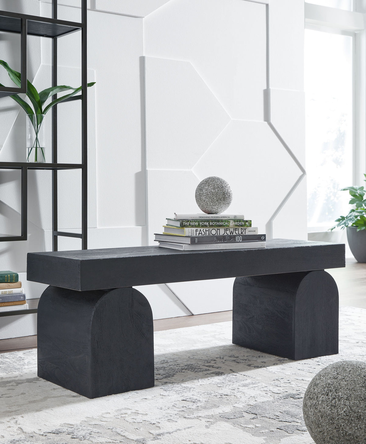 HoLGrove - Accent Bench - Black