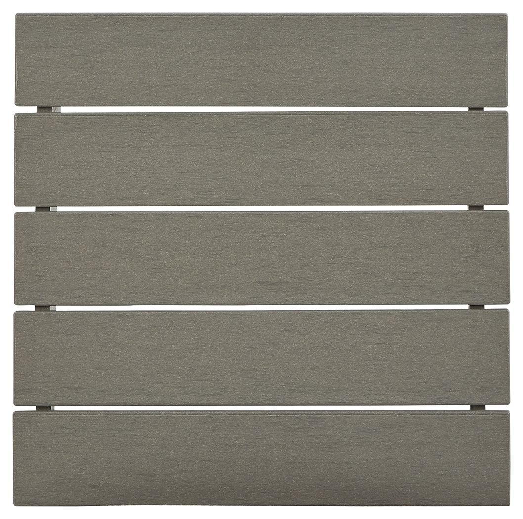 Visola - Square End Table - Gray
