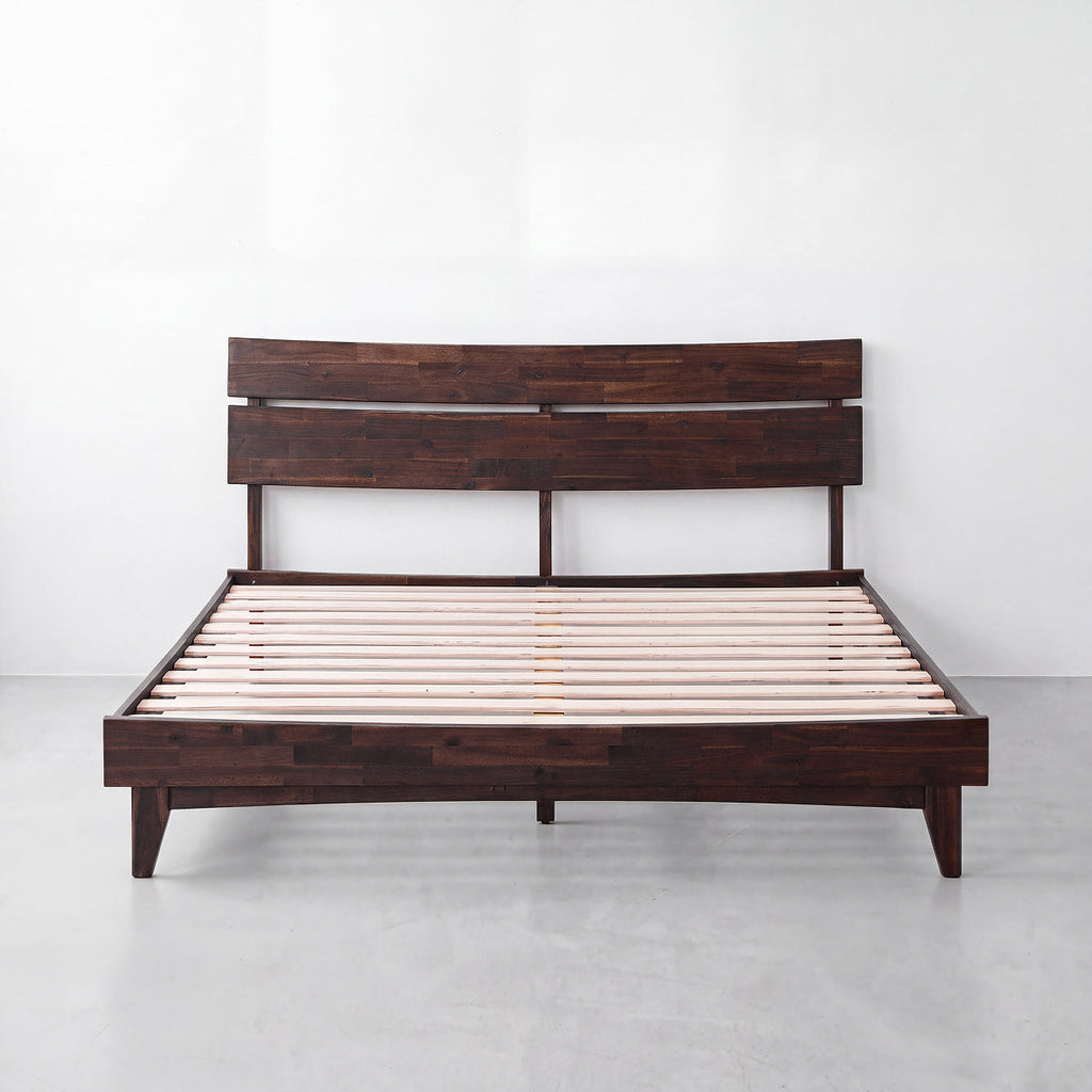 Aurora Solid Wood Bed Frame